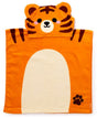 Merkloos sans marque kinder handdoek - alfie de tijger - hoodie - cadeau tip - bad - zwemhanddoek