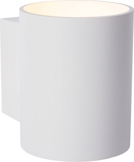 Lucide xera - wandlamp - ø 8 cm - 1xg9 - wit