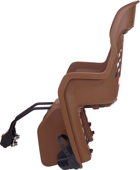 Polisport achterzitje Joy frame bev. bruin donker grijs