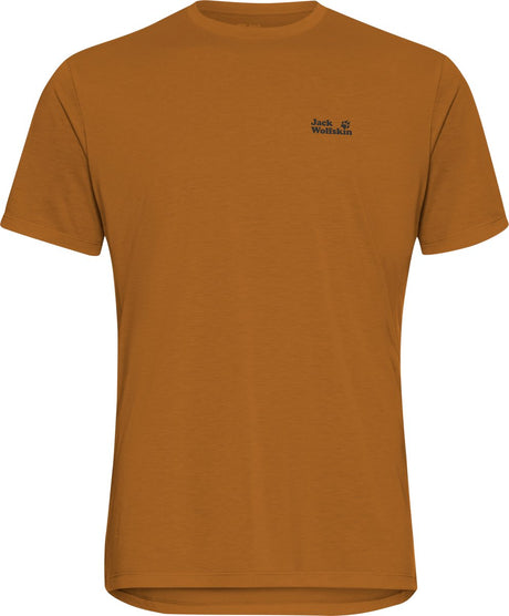 Jack wolfskin vonnan graphic t m heren outdoorshirt-autumn leaves l