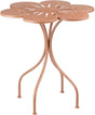 Mica decorations fleuri bistrotafel - h73 x ø70 cm - ijzer - terra