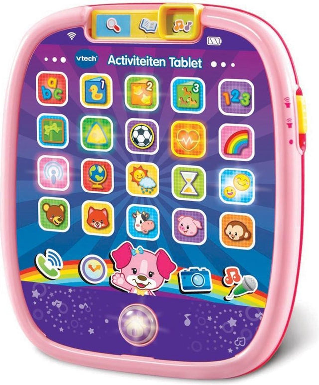 Vtech activiteitentablet baby 20 x 17 cm roze