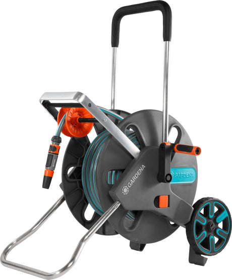 Gardena slangenwagen aquaroll l met slanggeleider inclusief 30m slang