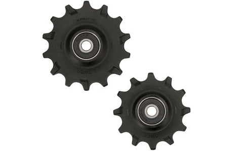 Trivio - derailleurwieltjes 12 14t chromo lagers