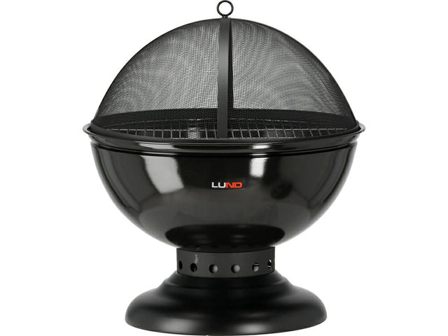 Lund stalen kachel met rooster 54cm