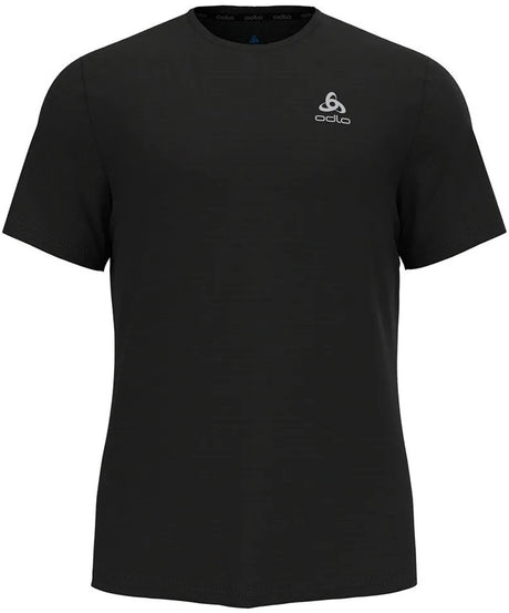 Odlo essential flyer hardloopshirt - mannen - zwart - l