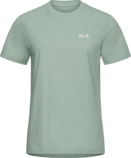 Jack wolfskin essential t w dames outdoorshirt-green zinnia