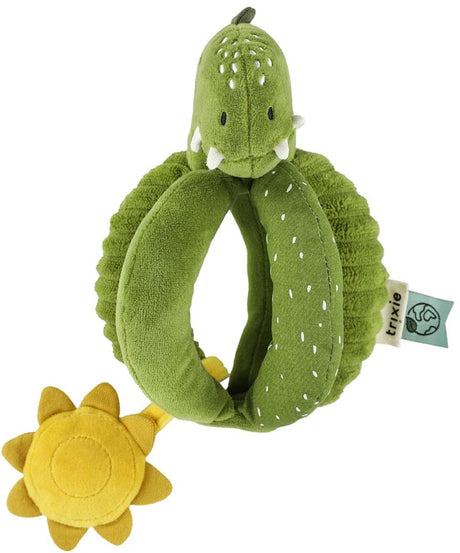 Trixie mr. dino grijpballetje  3m+  met kreukelgeluid - leuk geboortecadeau