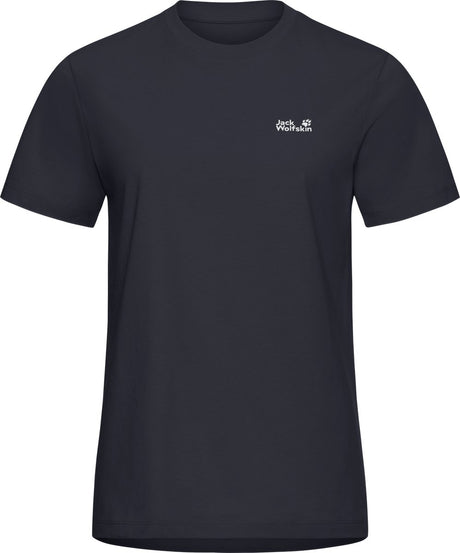 Jack wolfskin essential t w dames outdoorshirt-dark navy