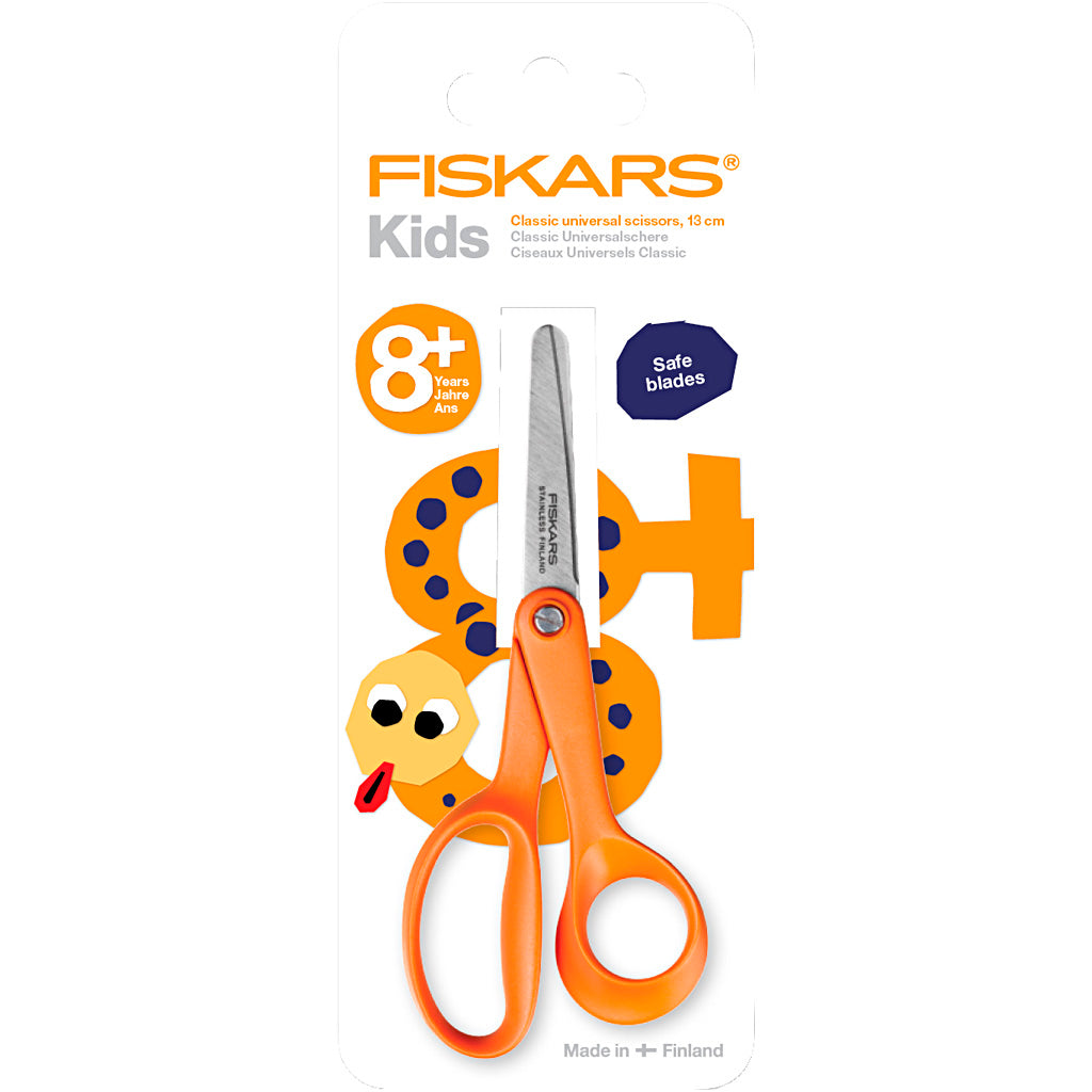Fiskars klassieke kinderschaar, l: 14 cm, rechtshandig, 1stuk