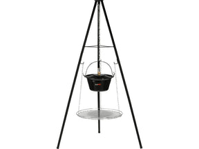 Lund grill en kom hangend aan een statief 49cm