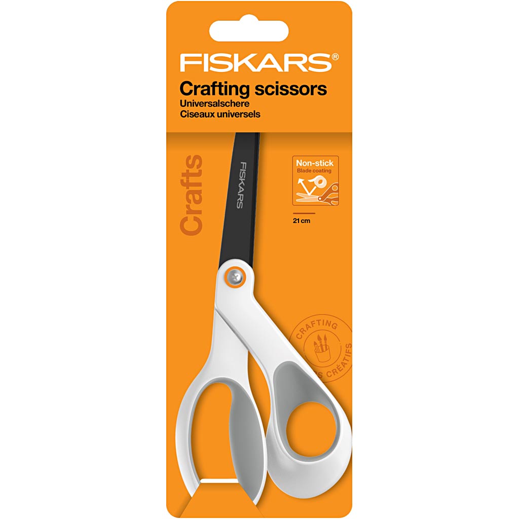 Http: www.cchobby.nl fiskars-non-stick-algemene-schaar-l-21-cm-rechtshandig-1-stuk