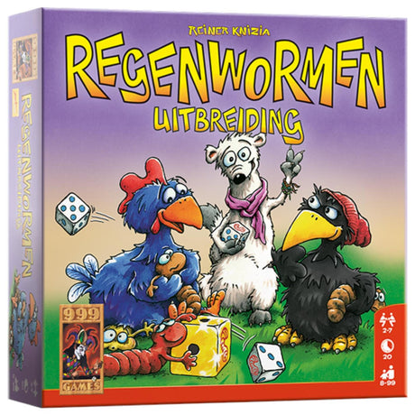 999games 999 games regenwormen uitbreiding dobbelspel