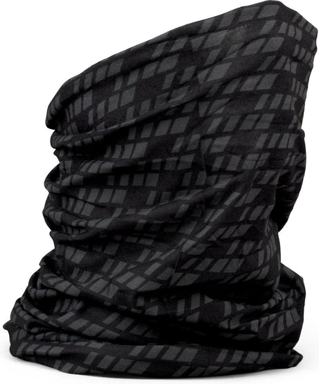 Gripgrab - multifunctional nek warmer wielersport fiets loop sjaal tube halswarmer - zwart - unisex - maat one size