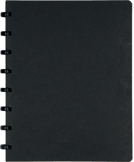 Atoma meetingbook, ft a5, zwart, gelijnd