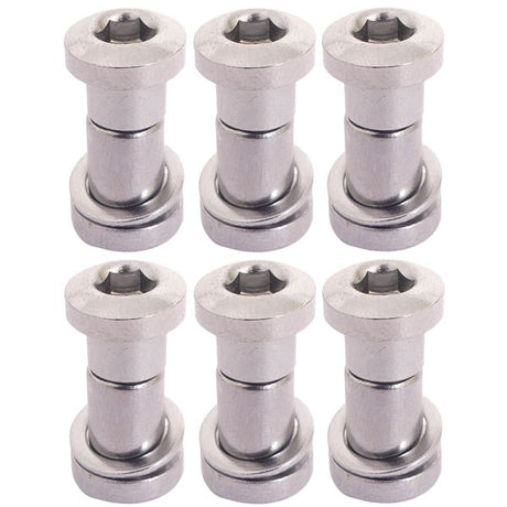 Bofix zadelpenbout inbus 19 mm - chroom (6 stuks)