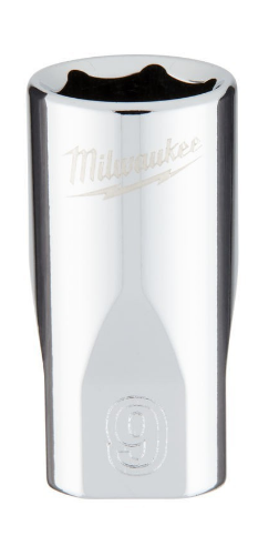 Milwaukee dop 1 4 kort 9mm