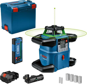 Bosch roterende laser grl 650 chvg groene + ontvanger lr 65 g lb