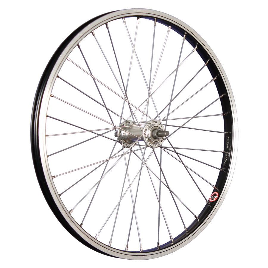 Roue avant HZB 20 pouces Etro 406 aluminium noir axis fixe