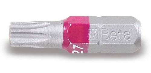 Beta 860RTX 25-bit 1 4 Tamper Resistant Torx colored