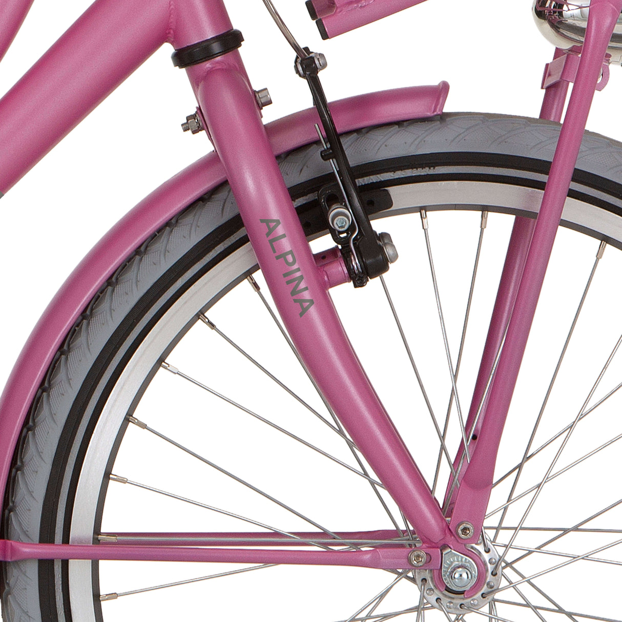 Alpina fork 20 cargo m fuchsia pink with matt