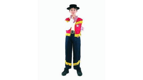 Clown kinderkostuum cowboy 7-9 jaar