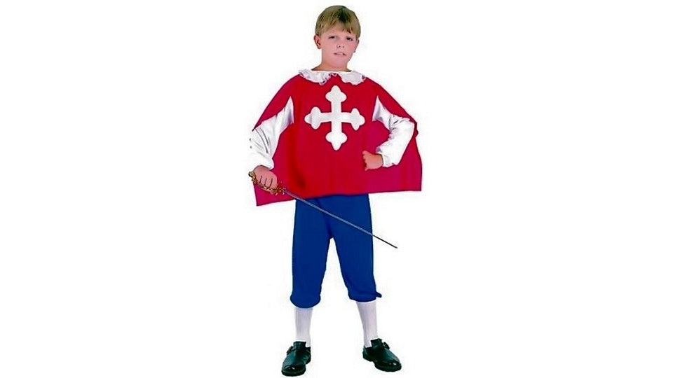 Clown Clown Children's Costume Cross Knight 7-9 years