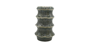 Vase ceramic 'yves' d13x20.2h green