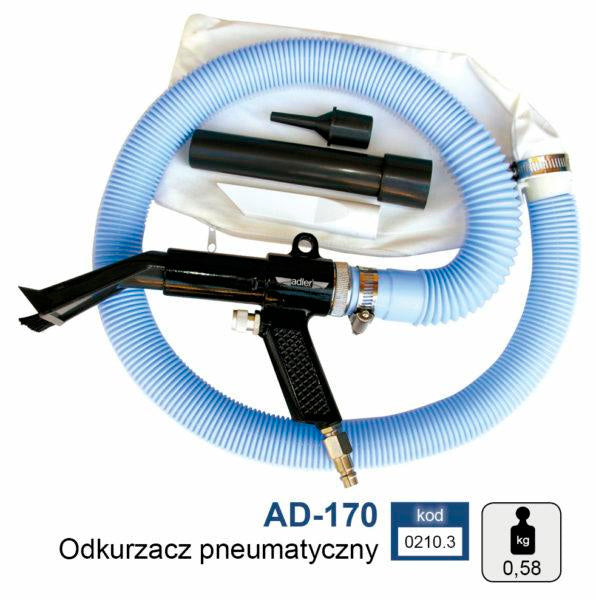Adler pneumatische stofzuiger