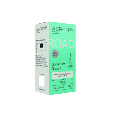 Aeron tpu aeron tpu road - superlite race al 23-28 presta valve 42 700c
