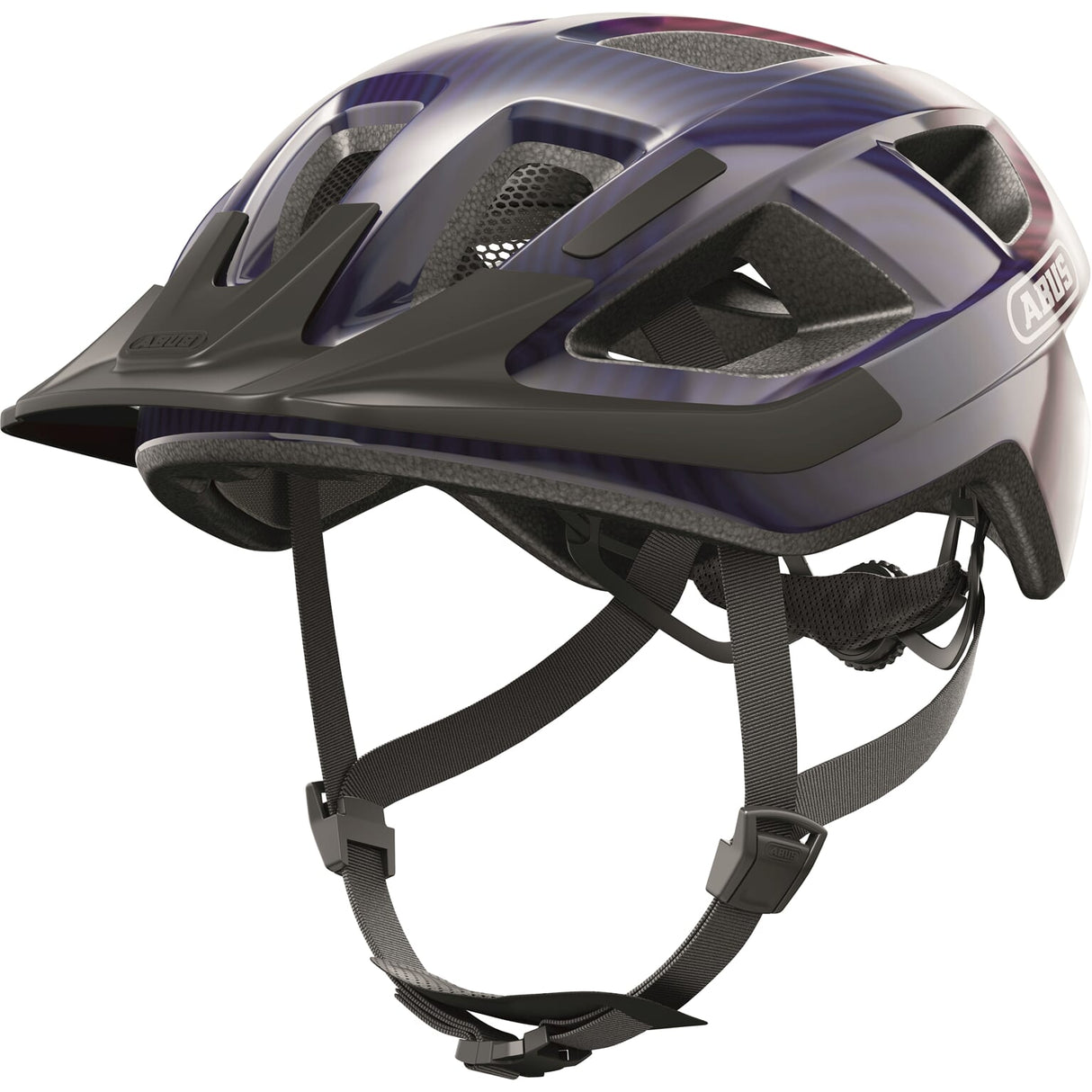 Abus Helm Aduro 3.0 Fioletowe fale M 52-58 cm