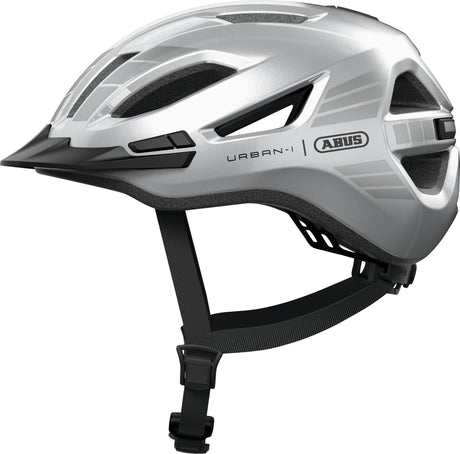 Abus helm urban-i 4.0 lr signal silver m 54-58cm