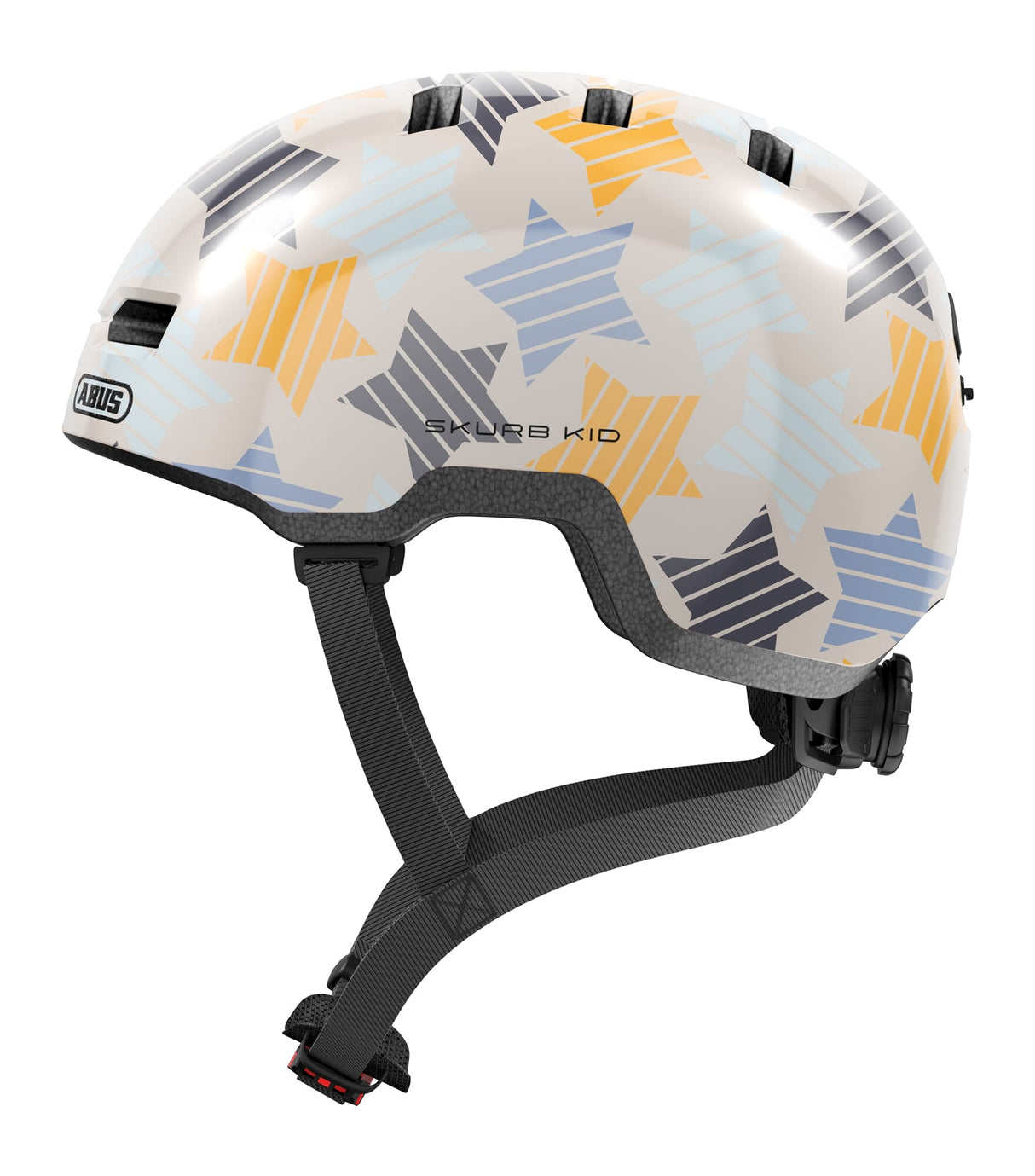 Abus Helmet Skurb Kid Grey Stars S 45-50 cm