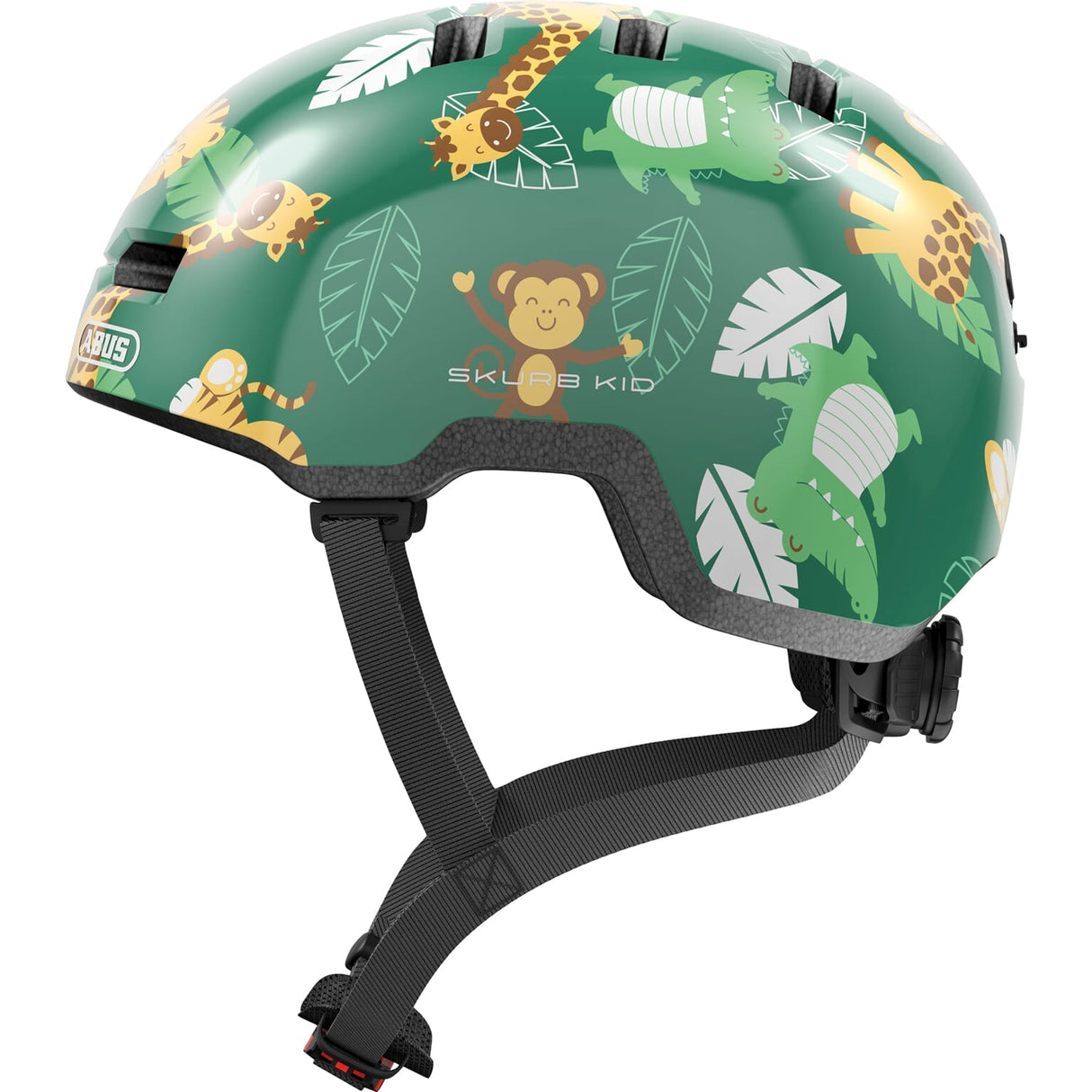 Abus Helm Skurb Kid Green Jungle S 45-50 cm