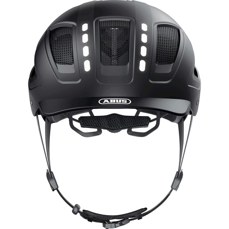 ABUS Casco Hyban 2.0 LED Signal Black M 52-58 cm