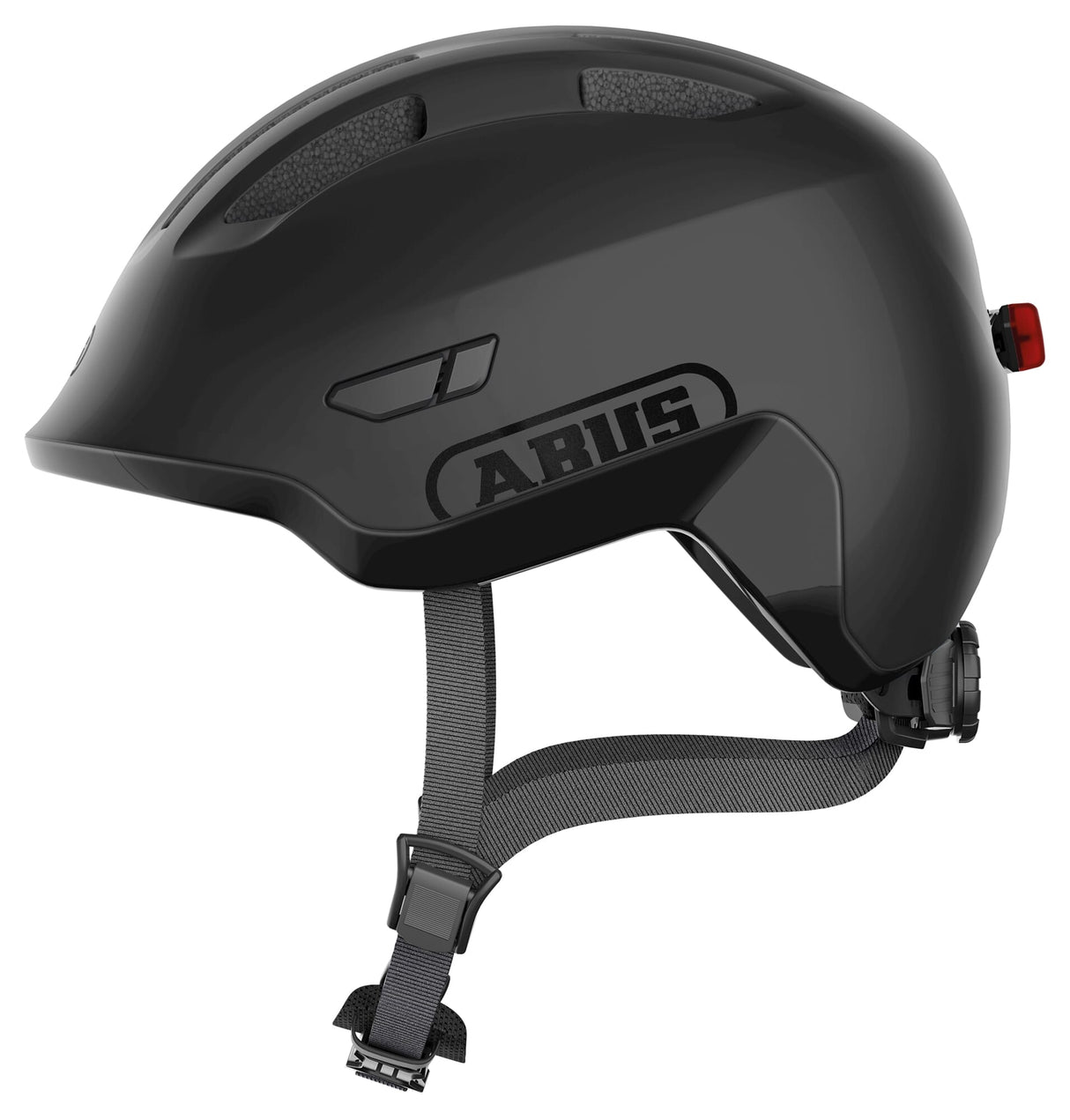 Abus helmet smiley 3.0 ACE LED VELVET Black S 45-50cm