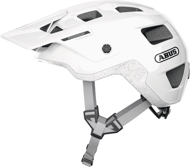Abus helm modrop alpine white m 54-58cm