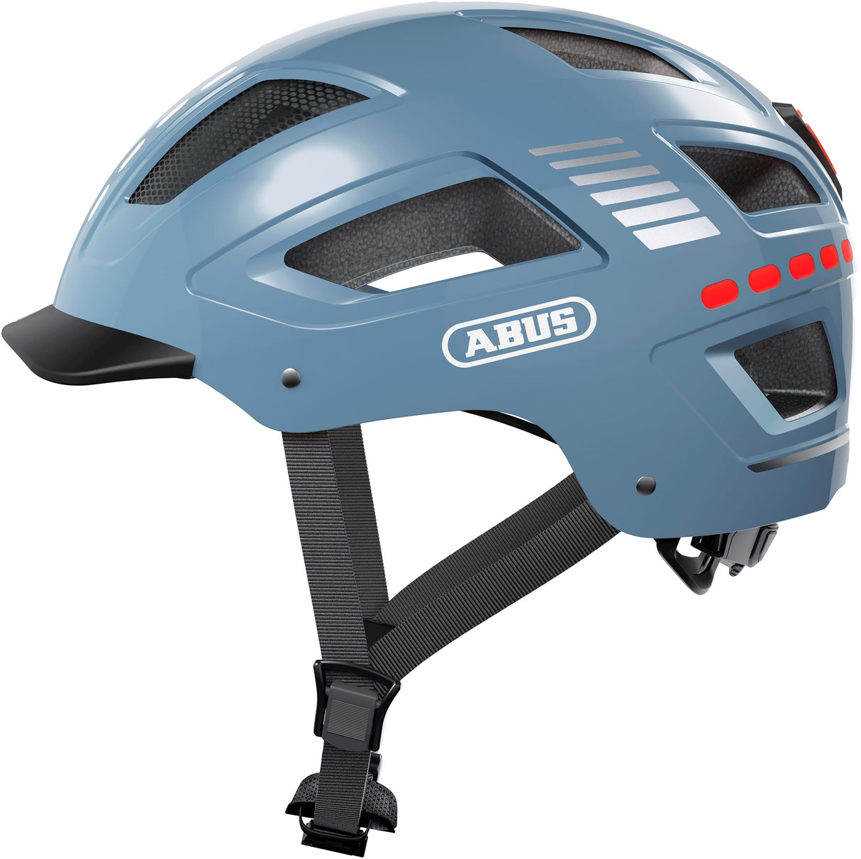 Abus helmet Hyban 2.0 LED Signal Glacier M 52-58cm