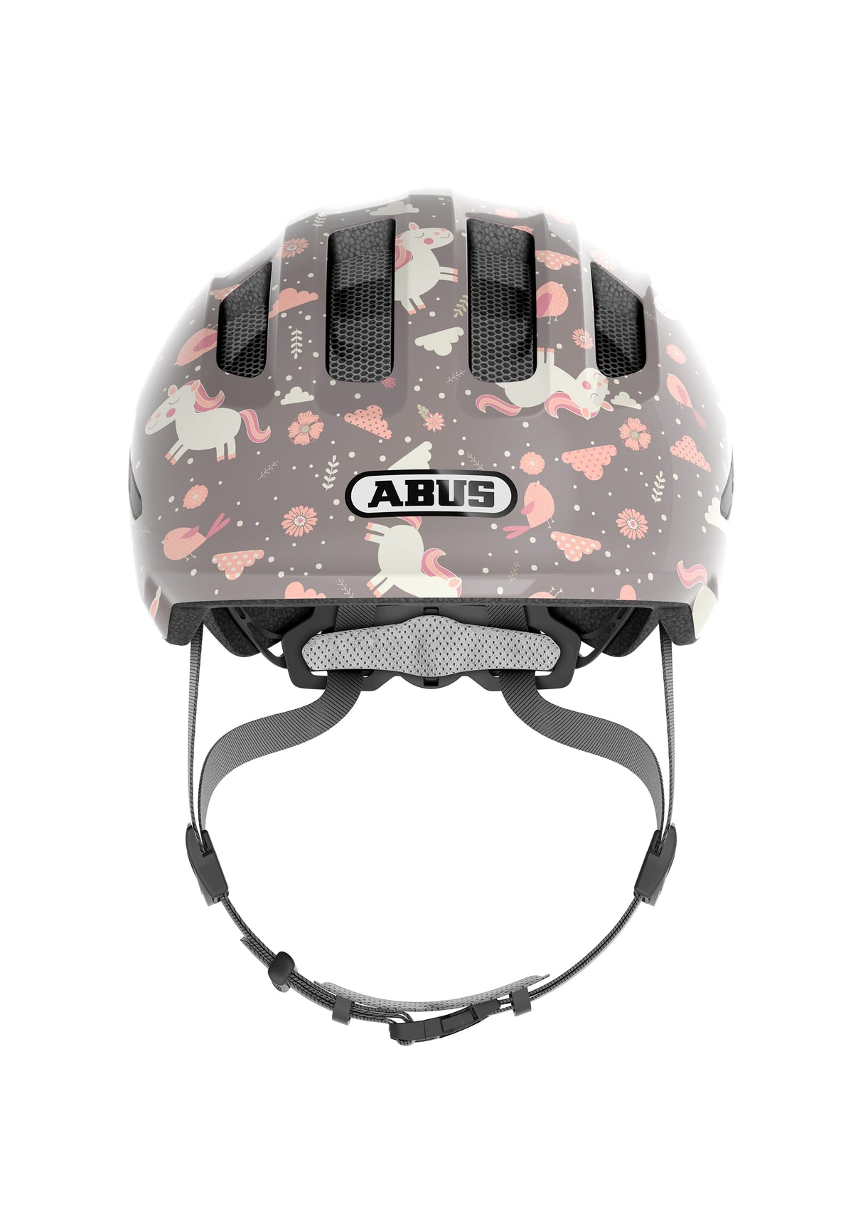 Abus Helmet Smiley 3.0 Grey Hgoudse M 50-55 cm