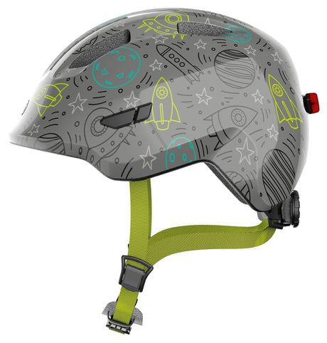 Abus helm Smiley 3.0 LED Grijs space S 45-50cm