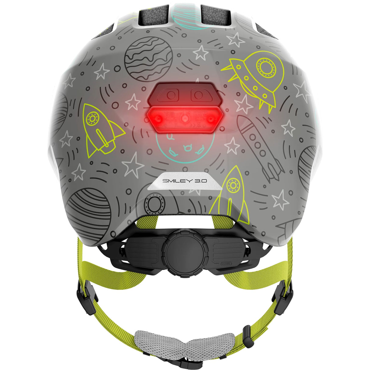 ABUS Helmet Smiley 3.0 LED šedý prostor S 45-50cm