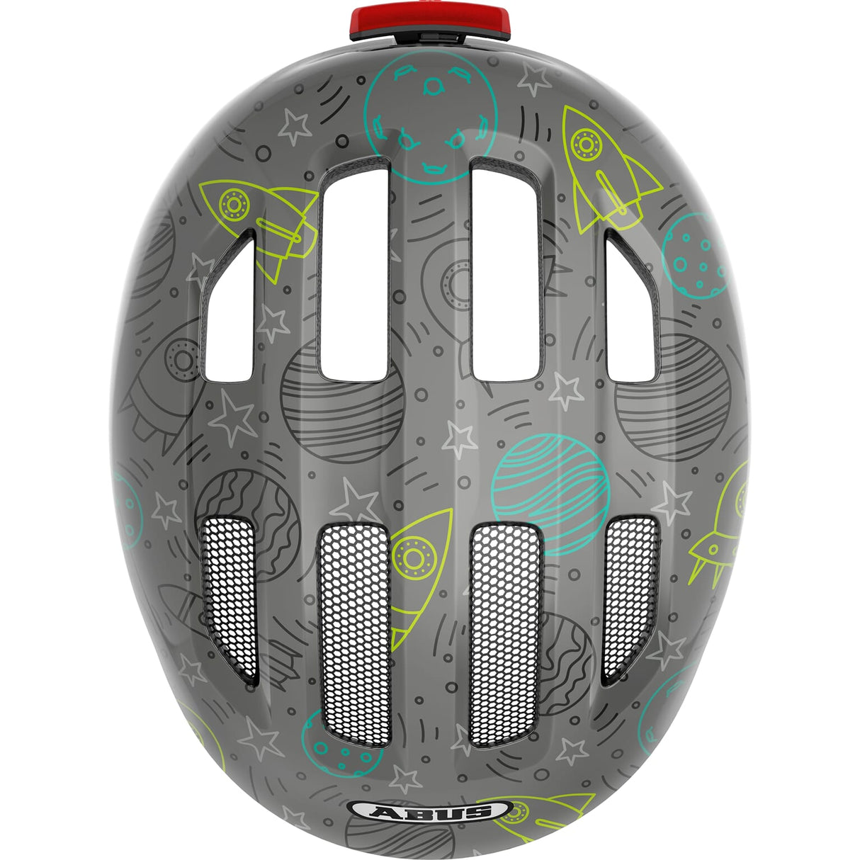 ABUS Helmet Smiley 3.0 LED šedý prostor S 45-50cm