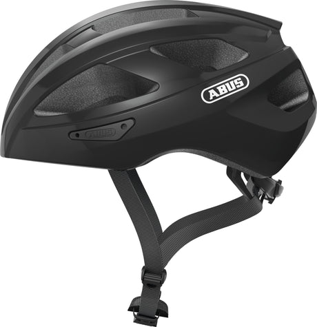 Abus helm MacatGoud shiny velvet Zwart M 52-58cm