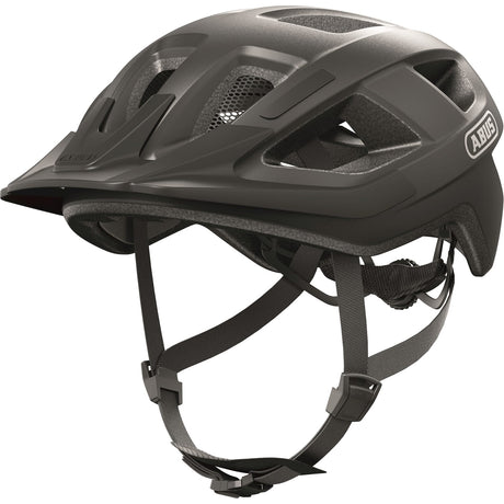 Abus Aduro 3.0 Bicycle Helmet - Sporty, Chic, Safe - Titan - M 52-58cm