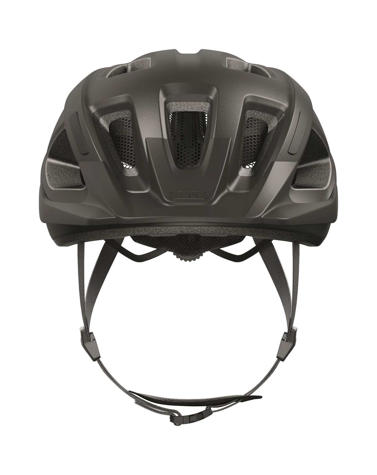 Abus Aduro 3.0 Fahrradhelm - sportlich, schick, sicher - Titan - M 52-58 cm