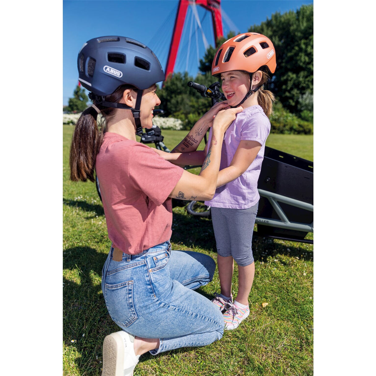 Abus Helmet Youn-I 2.0 Rosé Gold M 52-57cm