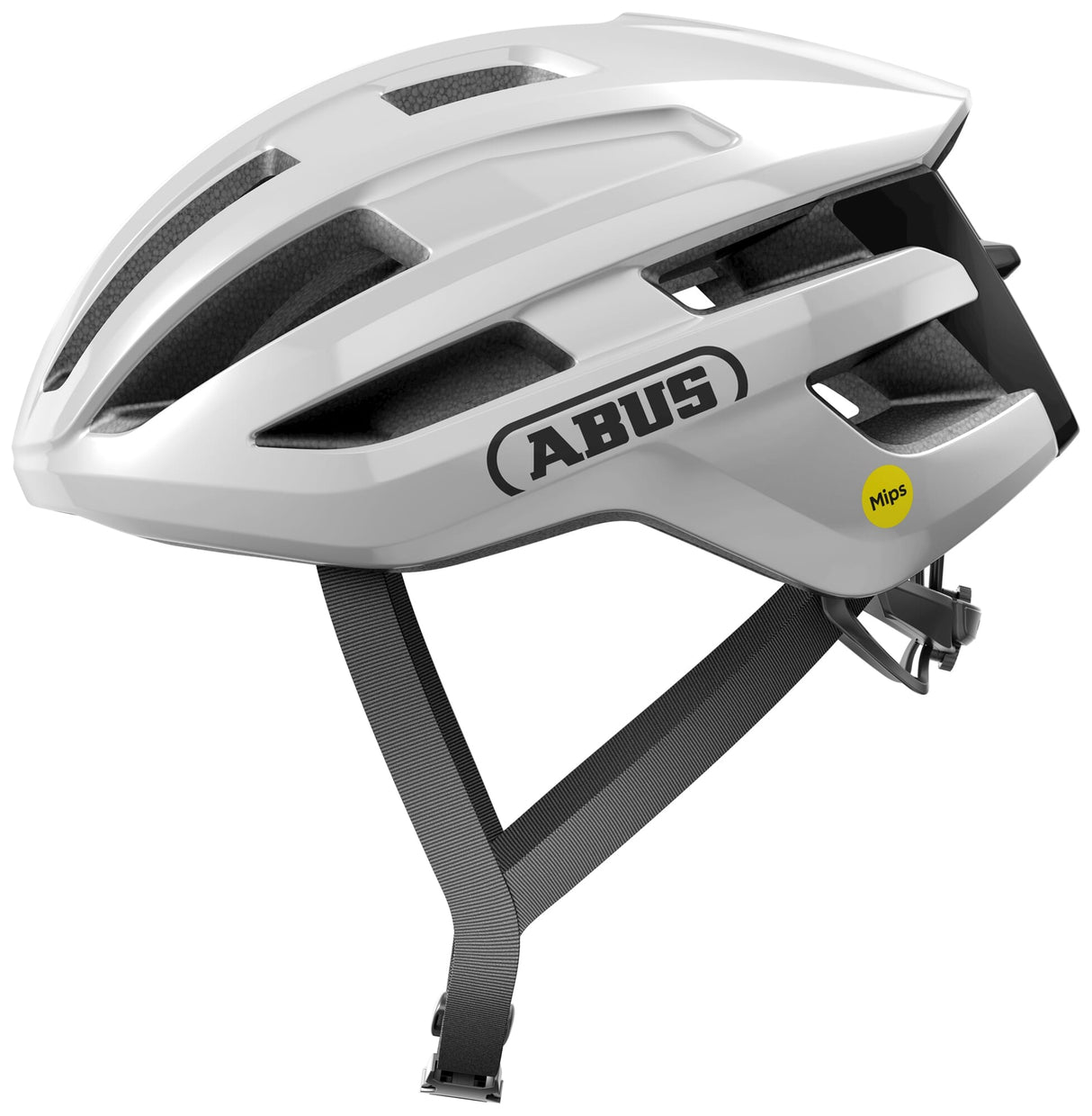 Abus Helm Powerdome MIPS błyszczące białe m 54-58 cm