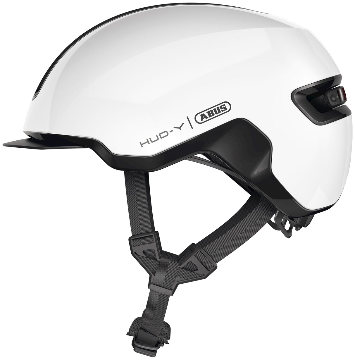 Abus helm hud-y shiny white s 51-55 cm