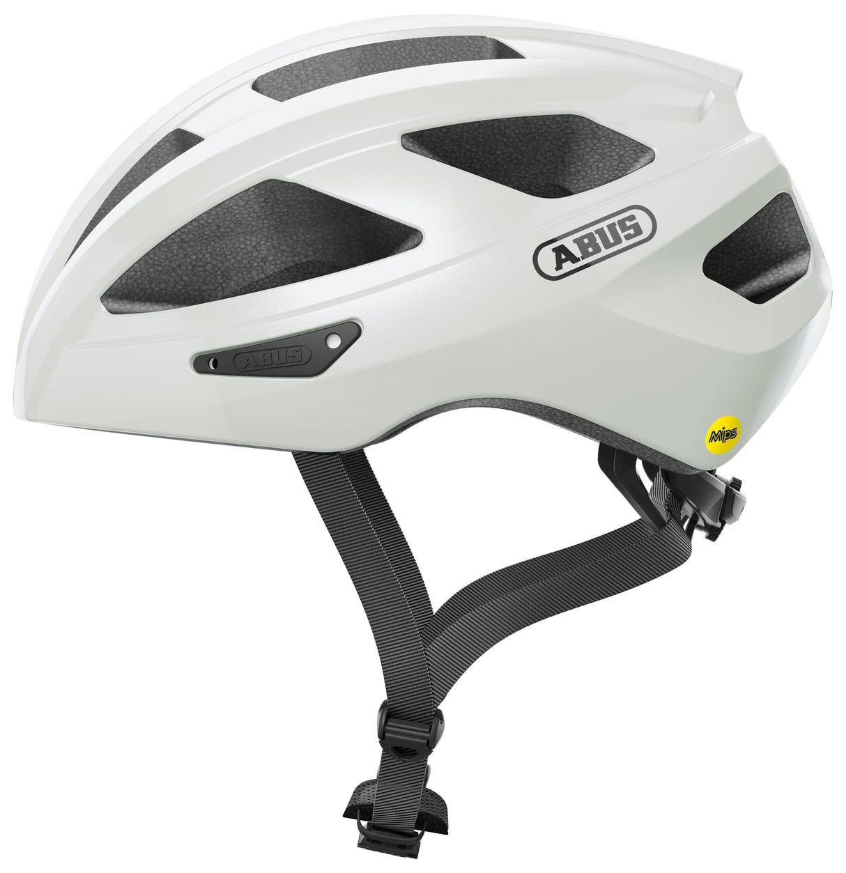 ABUS Helmet Macatgoud Mips Pearl White M 52-58cm