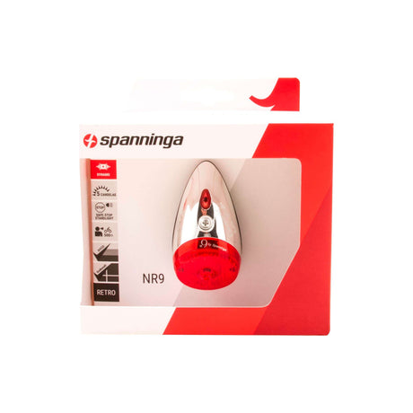 Spanninga achterlicht Nr 9 XDvS dynamo spatbord